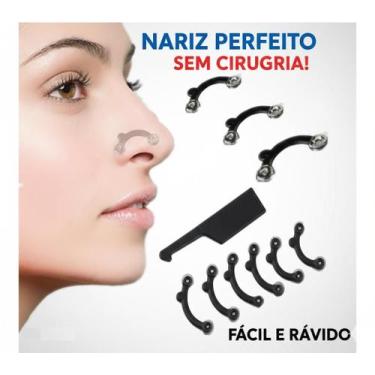 Imagem de Kit 3 Pares Afinador De Nariz Discreto Modelador Nasal Invisível Corre