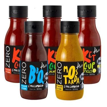 Imagem de Kit Molhos Zero Açúcar Hass 300g