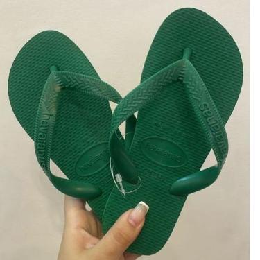 Imagem de Chinelo Top - Tiras Grossas Uniseex - Havaianas, Verde, 41/42
