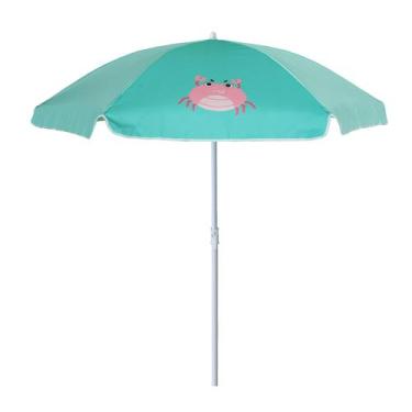 Imagem de Guarda-chuva de praia infantil AMMSUN de 5 pés UPF 50+, sombra durável