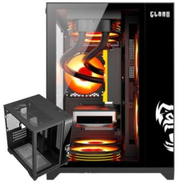 Imagem de Gabinete Gamer Grodd Clanm Suporta Até 7 Fans Cooler de CPU 160mm e  P