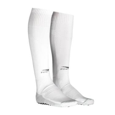 Imagem de Meião Masculino Penalty Futebol Grip Max 657 Branco - 411657
