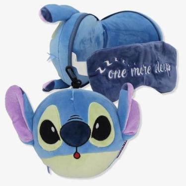 Imagem de Máscara de Dormir com Almofada Stitch  Disney - zona criativa