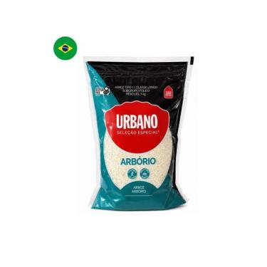 Imagem de Arroz urbano branco arborio seleção especial 1kg