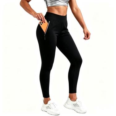 Imagem de Legging Sauna Aimugui para Mulher com Retenção de Calor e Aumento de S