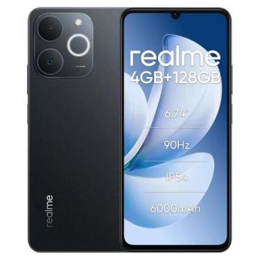 Imagem de Realme Note 70s 4G 128gb 4gb Ram Tela 6.74'' Câm 13Mp, Preto