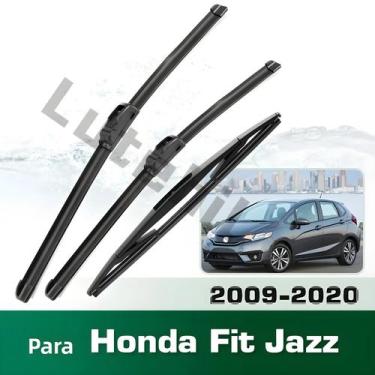 Imagem de Conjunto De Limpadores De Para-brisa Dianteiro E Traseiro Honda Fit Ja
