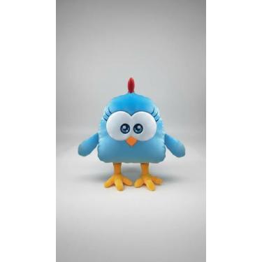 Imagem de Almofada de Pelúcia Azul Ave Criança 42cm - Congratulations Store