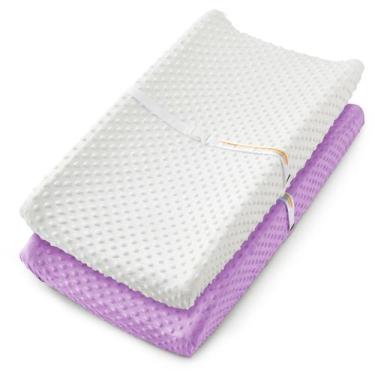 Imagem de Capa para Troca de Fraldas Homiest 2 Unidades 81 cm  41 cm Minky Ponti