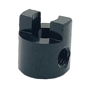 Imagem de YIJU Barco modelo dog Shaft, de lancha RC de liga de alumínio para acessórios de eixo de acionamento de barco RC, 3mm preto