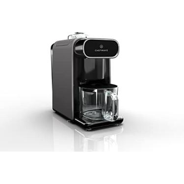 Imagem de ChefWave Máquina de leite não lácteo Milkmade – Máquina de leite 6 em 1 à base de plantas para amêndoa, aveia, soja, caju, coco e macadâmia – sem imersão, limpeza automática, início retardado, jarro