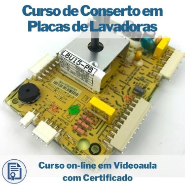 Imagem de Curso on-line em videoaula de Conserto em Placas de Lavadoras com Certificado