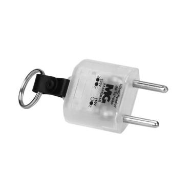Imagem de Plugue Plug Tomada Teste Identificador de Tensão Chaveiro 110v 220v Margirius 