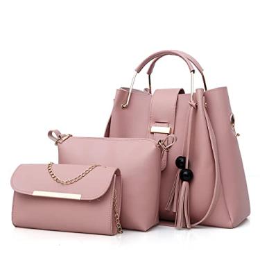 Imagem de ZUKKY Trend Bolsa transversal um ombro versátil bolsa feminina moda simples submãe rosa