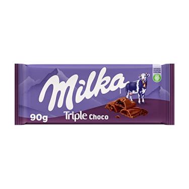 Imagem de Milka Chocolate Recheado Triple Cocoa 90G