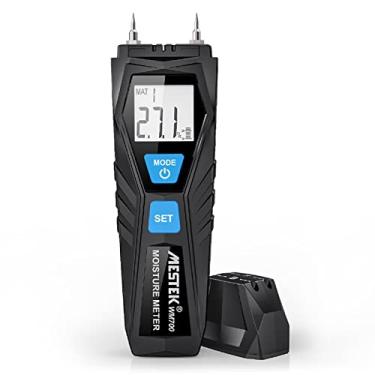 Imagem de Tingpai Testador de u ade de madei WM700 Medidor de u ade portátil de tempe tu LCD Medidor de u ade de madei ser da Testador de teste de 2 pinos Fa a de s 1% ～ 75%