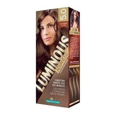 Imagem de Coloração Creme Advanced, 5.0 Castanho Claro, Luminous
