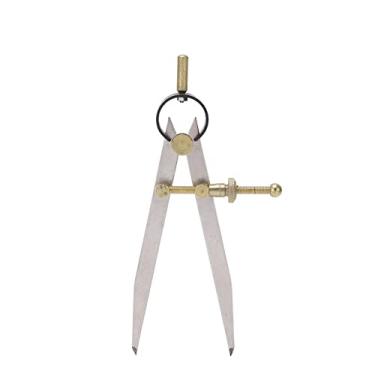 Imagem de Divisor de Asa de Alta Precisão, Resistente à Ferrugem, Dourado, Ajustável, Com Trava, Divisor de Couro, Ferramenta Rotativa de Desenho de Couro, Artesanato Em Couro, Acessórios para Artesanato Em (175 mm)