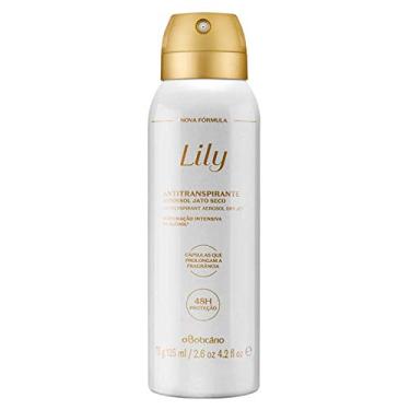Imagem de Boticario Desodorante Antitranspirante Aerossol Lily 75g/125ml