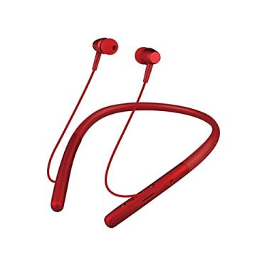 Imagem de Fone de ouvido Bluetooth sem fio montado no pescoço Fone de ouvido esportivo Bluetooth 5.0 redução de ruído ANC, adequado para reuniões, viagens, compatível com Android iPhone Samsung