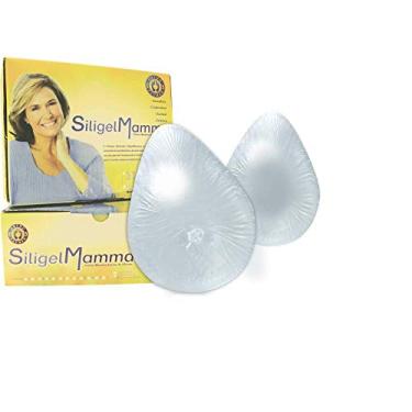 Imagem de Prótese Mamária Externa de Silicone Modelo Gota Clear, Ortho Pauher, Translucido, 52