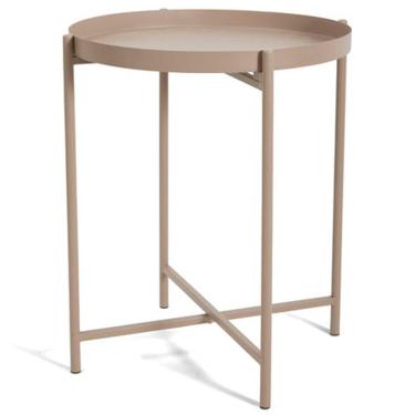 Imagem de Mesa de Apoio em Metal Bege Escuro 43cm 17610 Mart