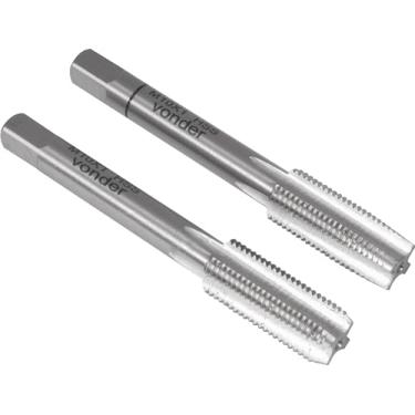 Imagem de Vonder, Macho Manual De Aço Rápido, M10 X 1,00 Mm, Rosca Mb, Jogo Com 2 Peças.