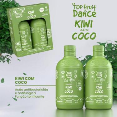 Imagem de Kit Top Fruit Shampoo E Cond. Kiwi Com Coco 250 Ml - Boogie Oogie