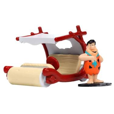 Imagem de MINIATURA 1/32 FLINTMOBILE CARRO DOS FLINTSTONES COM BONECO FRED