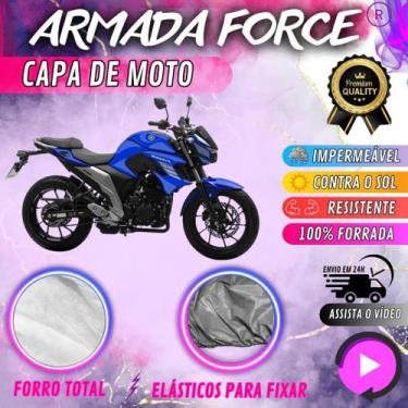 Imagem de Capa para Moto YAMAHA FAZER FZ25 100% Forrada Forro Total Armada Force