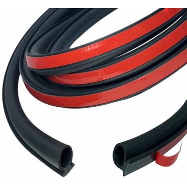 Imagem de Borracha Porta Colar Auto Adesiva Vedação Universal 14 Metros Autotrav