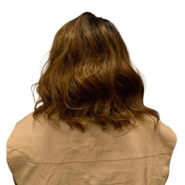 Imagem de Peruca Ondulada Front Lace Repartição Lateral Com Baby Hair - bbless, 
