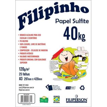 Imagem de 40 Kilos 25FLS. Branco - Filiperson