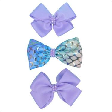 Imagem de Laço Requinte para Cabelo Feminino Infantil - SOUS SUS, Lilás