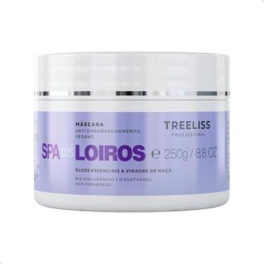 Imagem de Máscara Hidratação Vegano Spa do Loiro 250g Tree Liss - Treeliss Profi