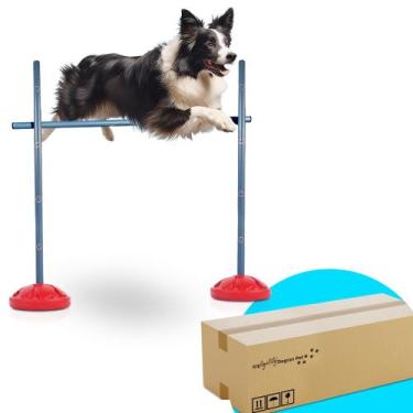 Imagem de Salto para Border Collie com Barras de 1m Adestramento, Recreação e Ag