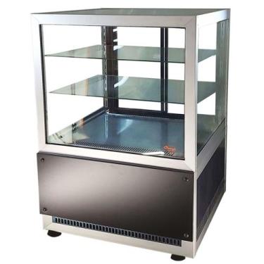 Imagem de DBR1.0 - Balcão Refrigerado para bolos e doces 1,0m Prata - 127V - Ome