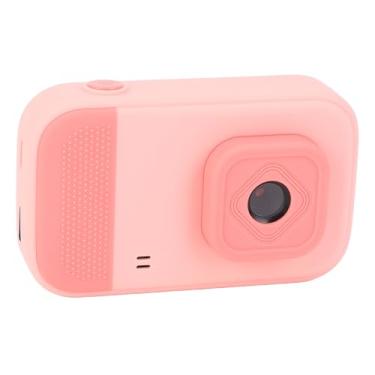 Imagem de Gravador de Vídeo Compacto, Câmera Digital de 2,4 Polegadas 48MP 1080P Zoom Digital 4x Anti Vibração Câmera Portátil Com Luz de Preenchimento Integrada para Crianças Iniciantes