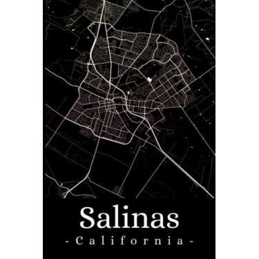 Imagem de Salinas California: Your city, your region, your home! | Composition Notebook 6x9 plaid 120 pages