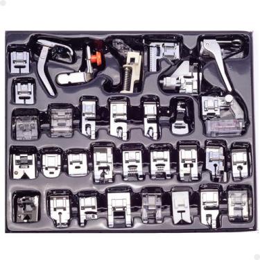 Imagem de Kit 32 pc Calçador Sapata Lorben Maquina Costura Doméstica