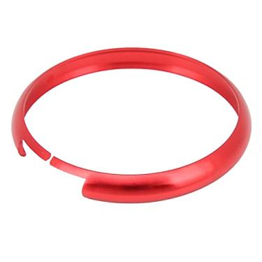 Imagem de Liga de Alumínio Remoto Chave Fob Anel Guarnição Substituição para Mini R55 R56 R57 R58 R59 R60 Clubman Coupe Roadster Elegante Resistente (Vermelho)