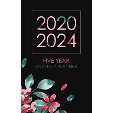 Imagem de 2020-2024 Five Year Monthly Planner: 5 x 8" small size pocket : 60 month calendar for 5 year plan (Jan 2020 - Dec 2024)