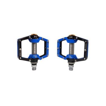 Imagem de Pedal Bike Bicicleta Mpeda Mtb Rolamento Rosca Grossa Cores, Azul