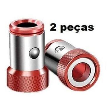 Imagem de Kit 2 Anel Magnético Super Imã Para Parafusadeira Universal - SaintPlu