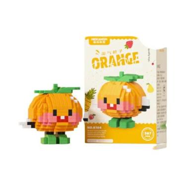 Imagem de Mini Fruta Fofa Modelo De Diamante 3D Micro Blocos De Construção DIY B