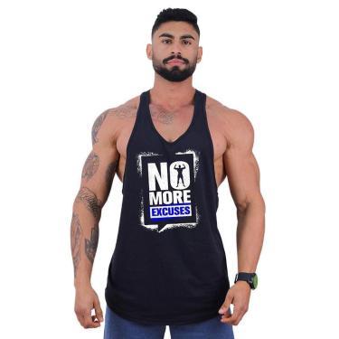 Imagem de Regata Super Cavada Masculina MXD Conceito No More Excuses-Masculino