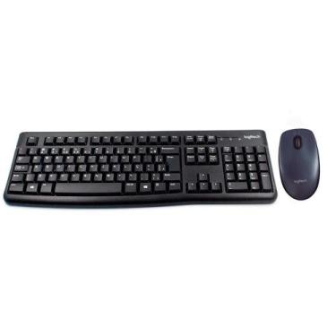 Imagem de Kit Teclado K120 e Mouse M90 USB com Fio Logitech