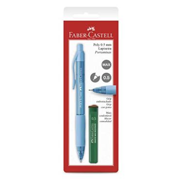 Imagem de Lapiseira 0.5mm + Grafite, Faber-Castell, Poly, SM/05POLYM, Cores Sortidas