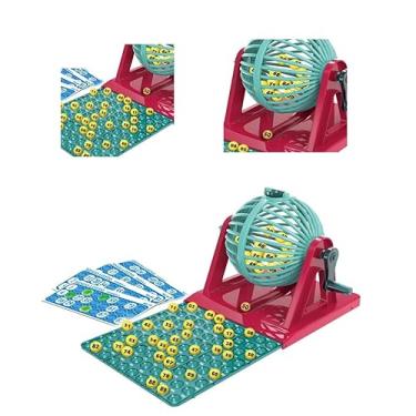 Imagem de Brinquedo Jogo De Bingo Roleta Cartelas Bolinhas Brinquedos