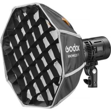 Imagem de Godox Softbox parabólico SP1 para kit de luz de vídeo LED RS60BI RS60R MS60BI MS60